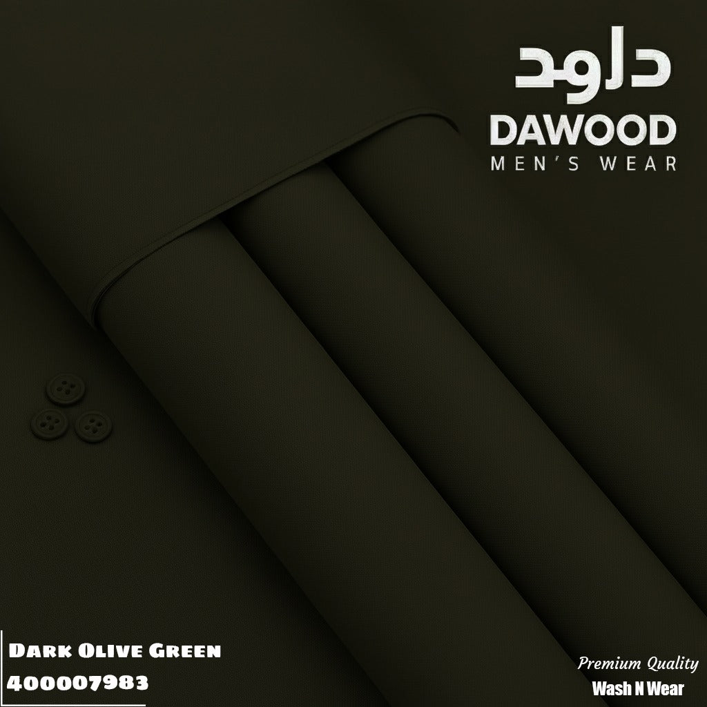 Dawood Men’s Wear – Dark Olive Green