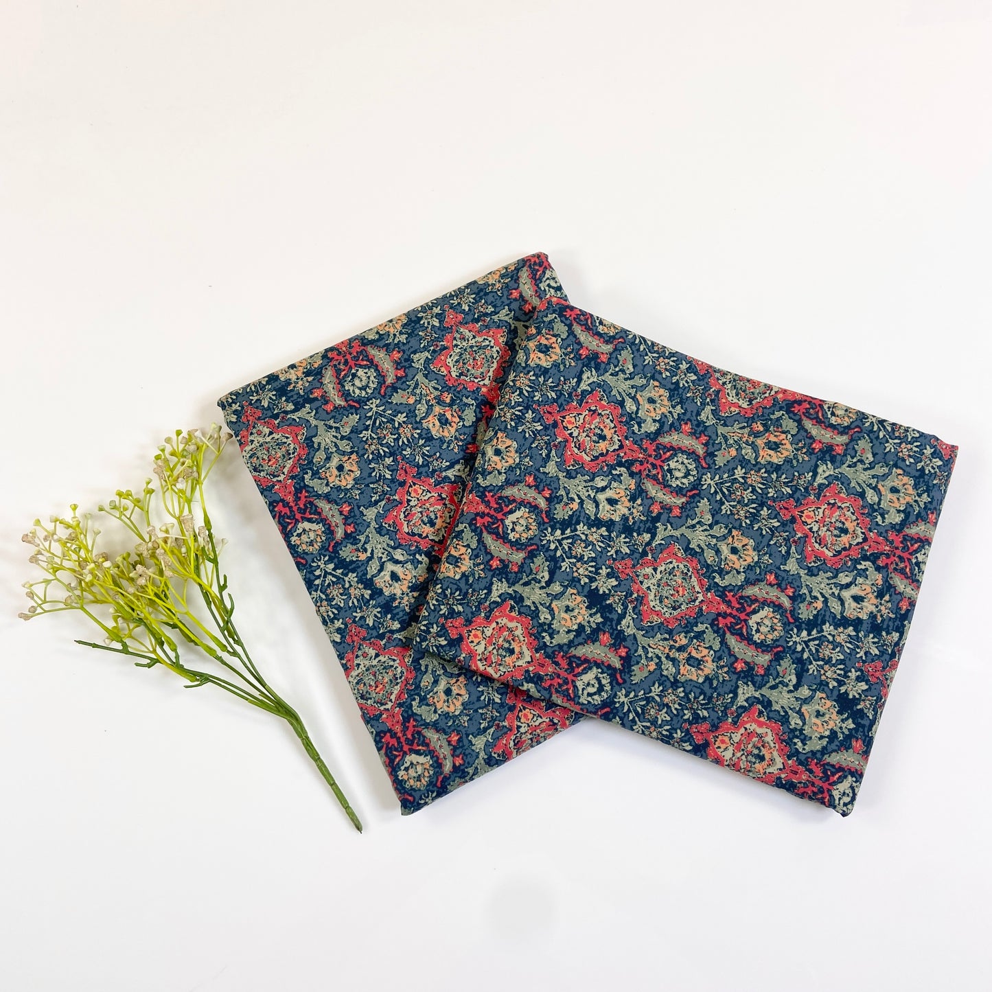 Cross Stitch Digital Printed All Over Two Piece Lawn 2PC
