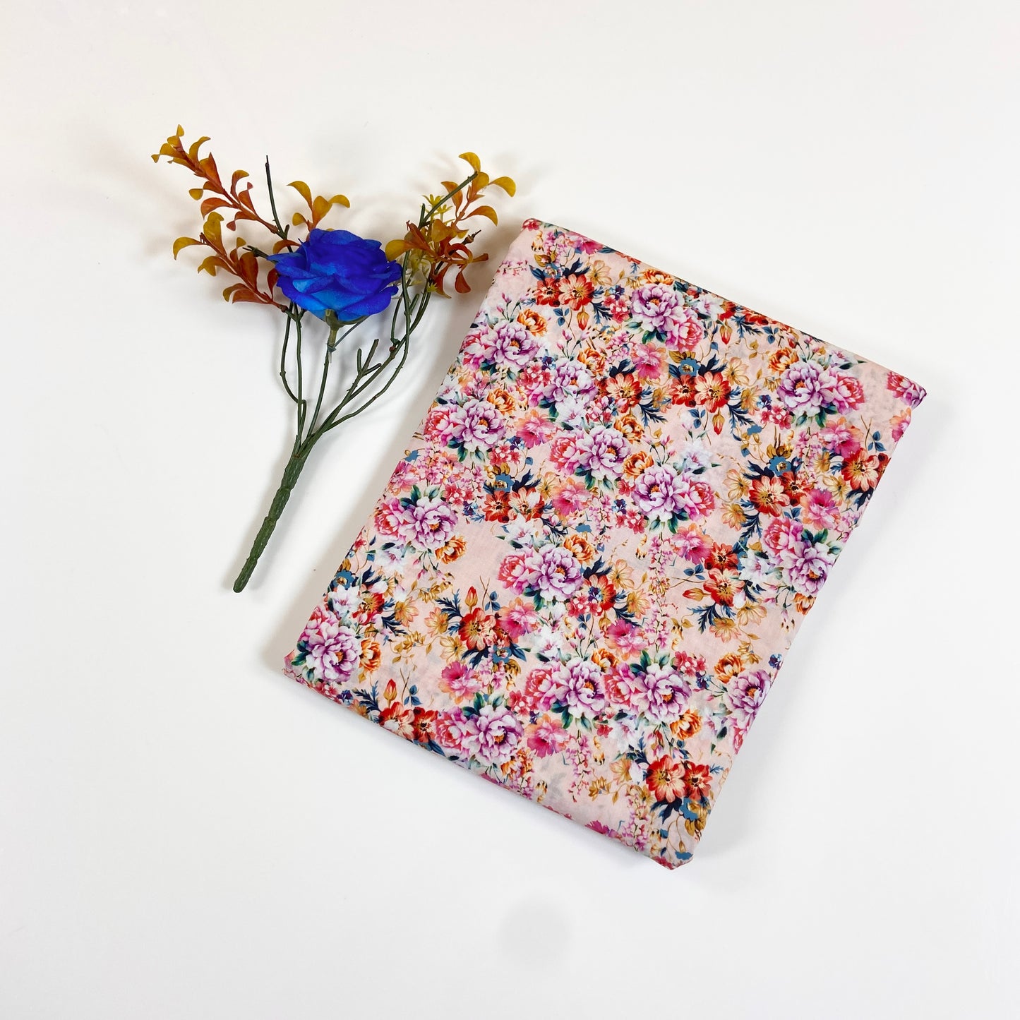 Cross Stitch Digital Printed All Over Two Piece Lawn 2PC