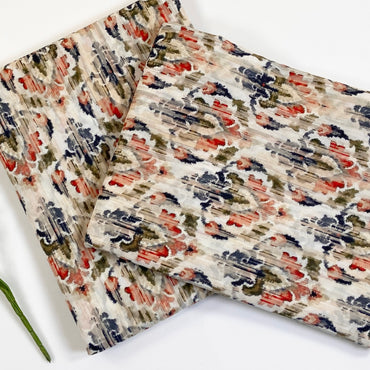 Cross Stitch Digital Printed All Over Two Piece Lawn 2PC