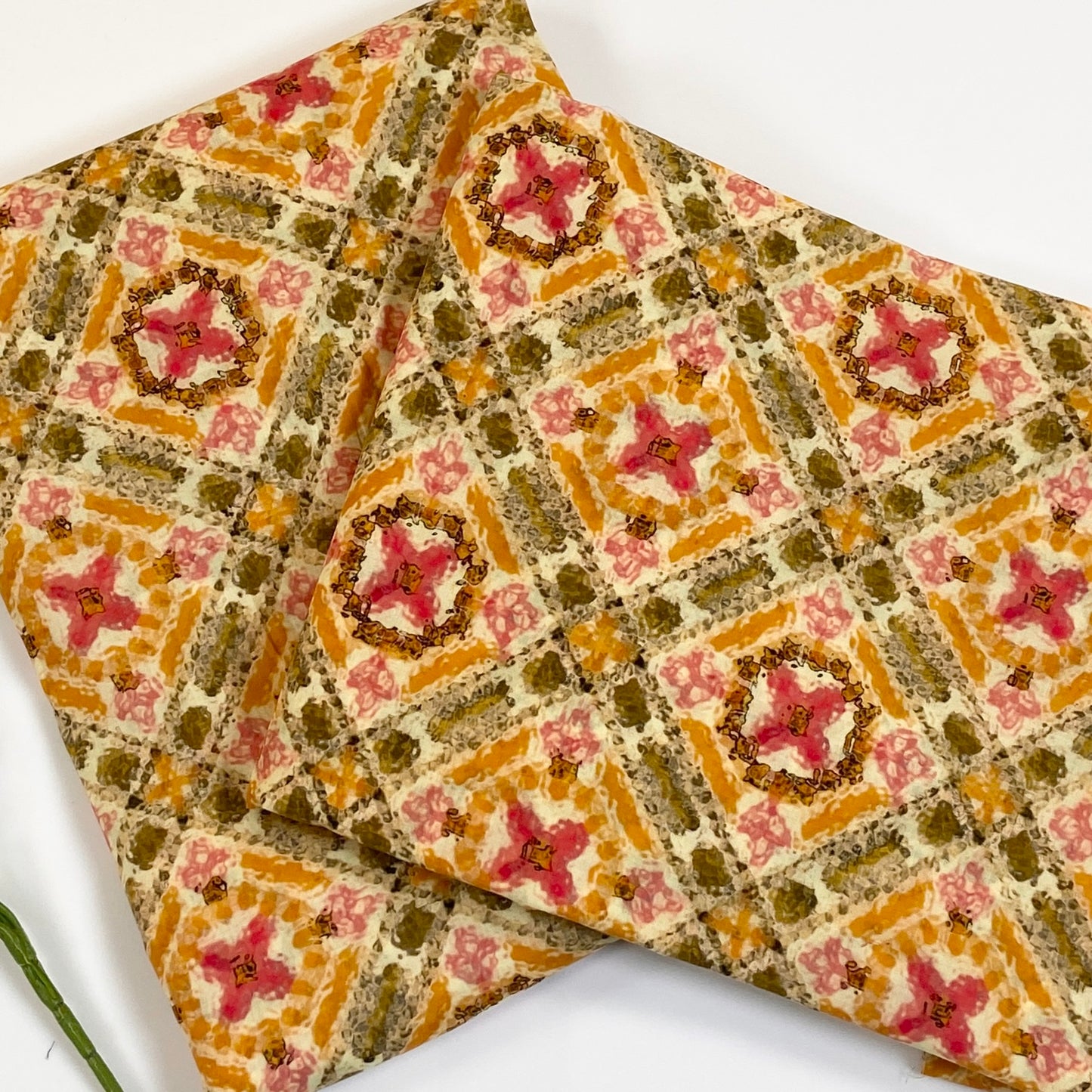 Cross Stitch Digital Printed All Over Two Piece Lawn 2PC