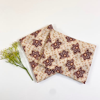 Cross Stitch Digital Printed All Over Two Piece Lawn 2PC