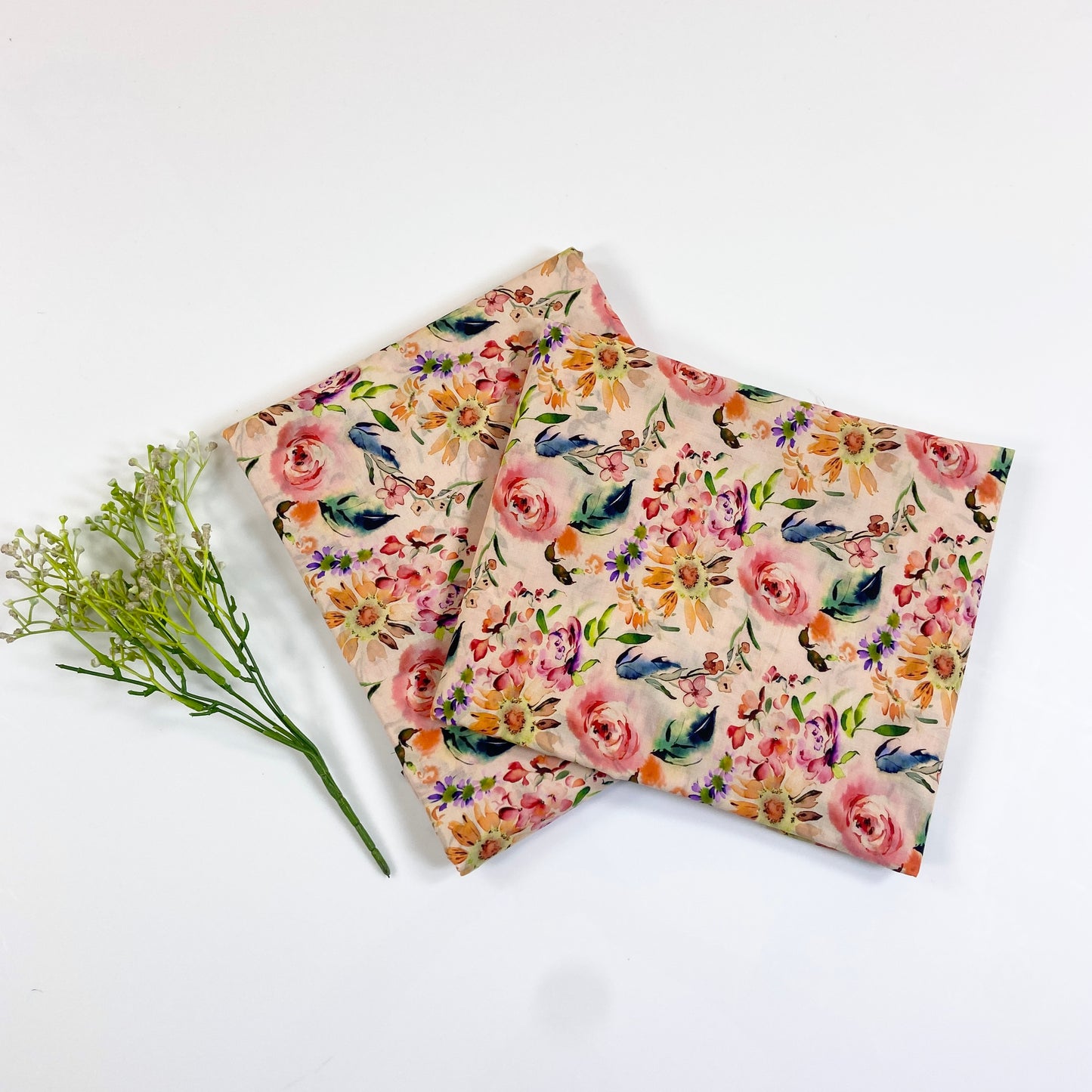 Cross Stitch Digital Printed All Over Two Piece Lawn 2PC