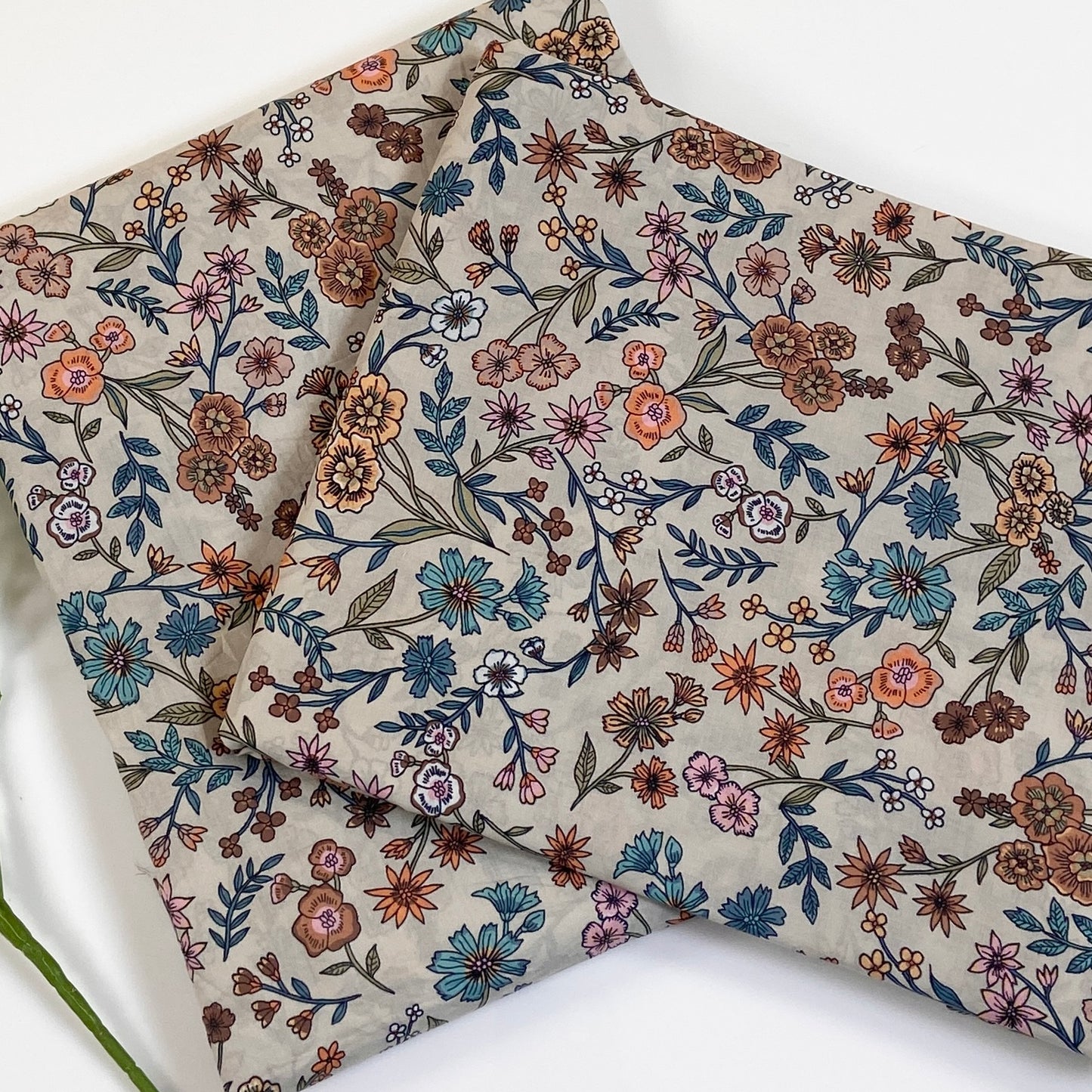 Cross Stitch Digital Printed All Over Two Piece Lawn 2PC