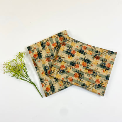 Cross Stitch Digital Printed All Over Two Piece Lawn 2PC