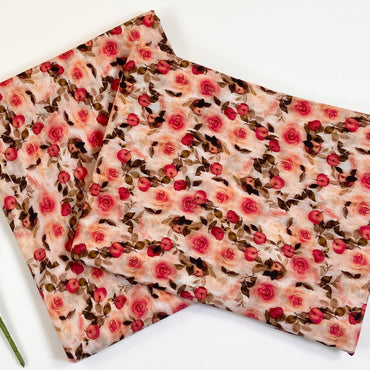 Cross Stitch Digital Printed All Over Two Piece Lawn 2PC