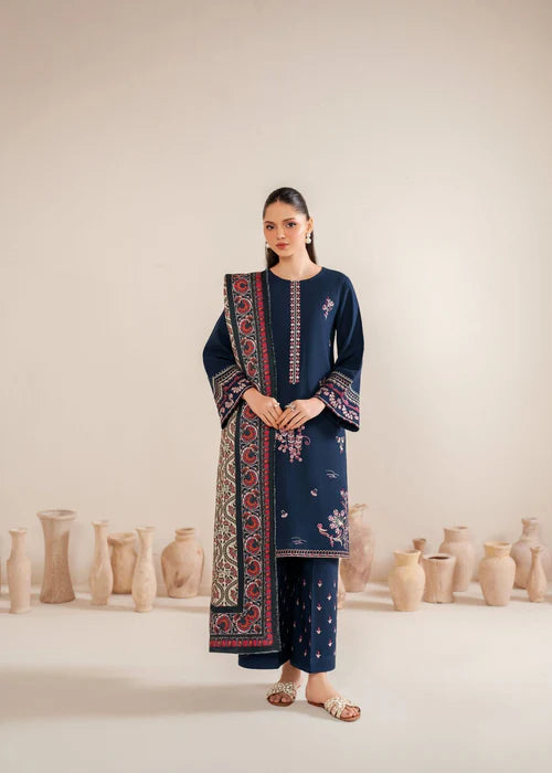 Zara Shahjahan Heavy Emb Luxury Lawn 3PC
