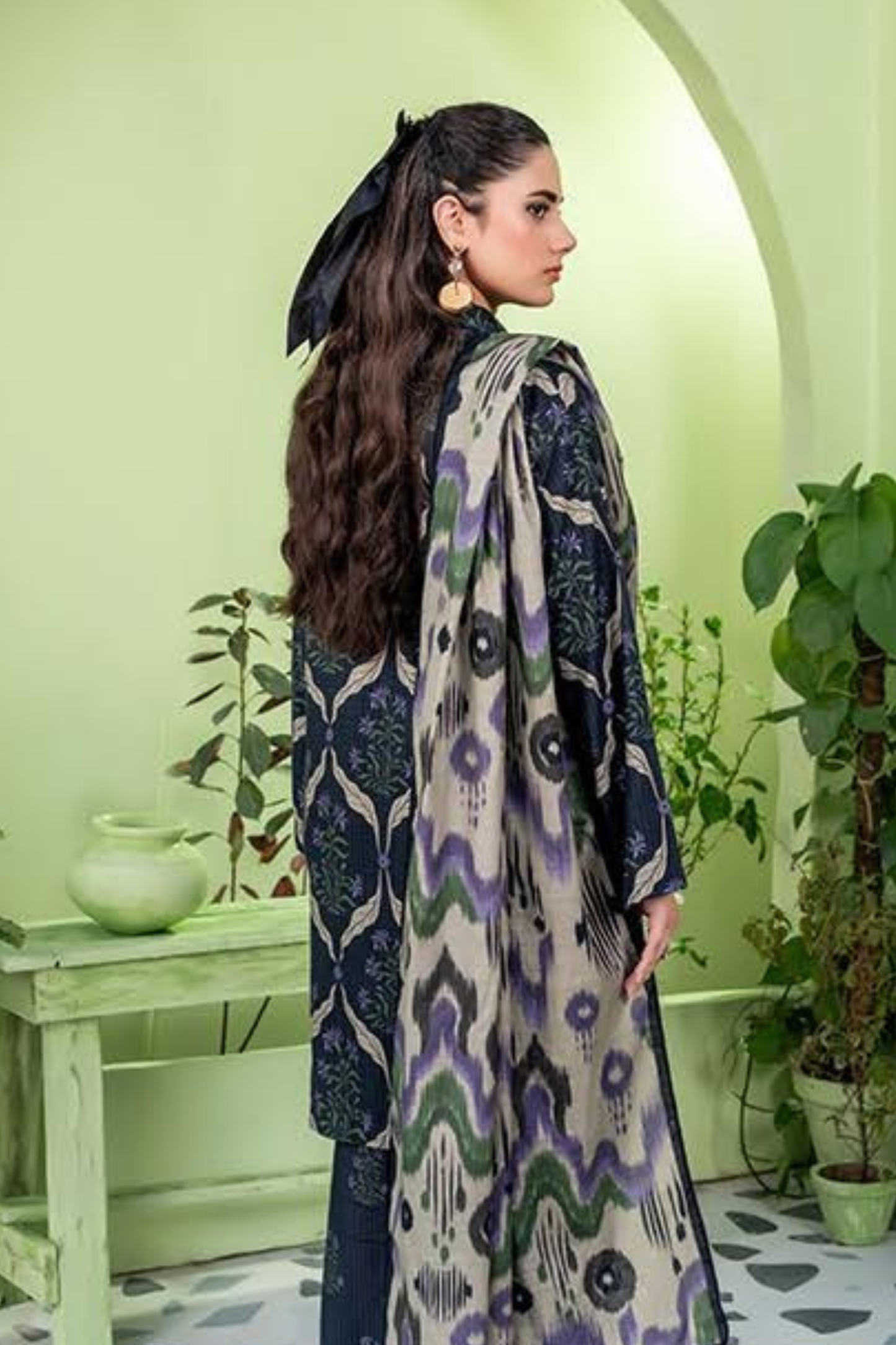 Zesh Coco AirJet Printed Khaddar 3PC