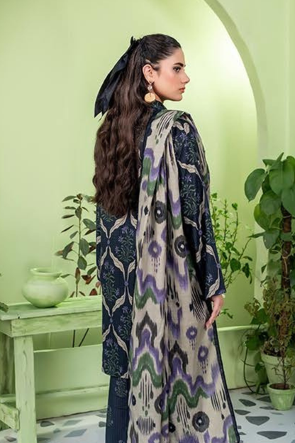 Zesh Coco AirJet Printed Khaddar 3PC