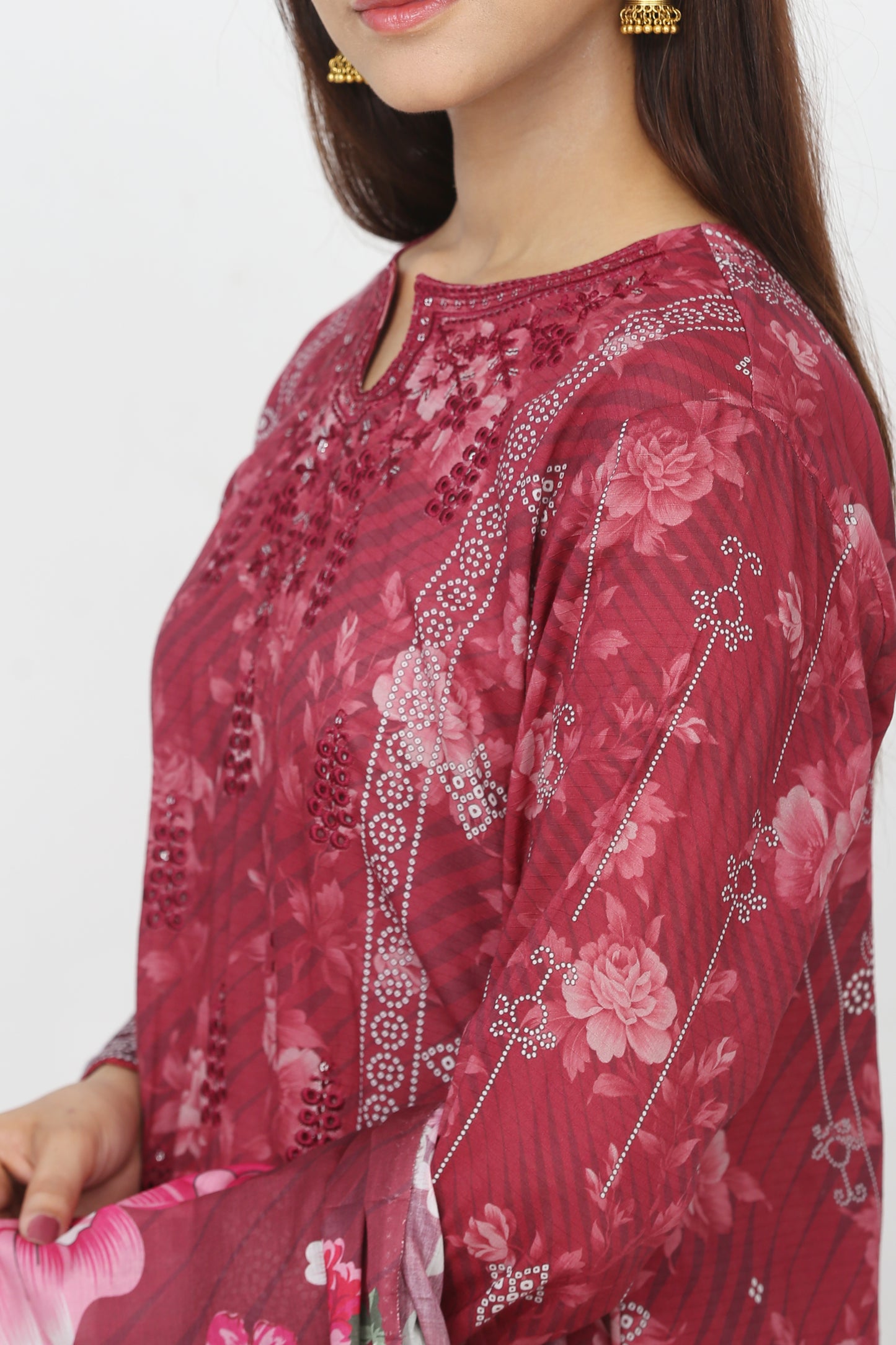 Ronaq By Anaya Noor Embroidered 3PC