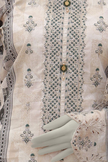 Almeerah Emb With Cutwork Dupatta Lawn 3PC