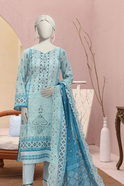 Almeerah Emb With Cutwork Dupatta Lawn 3PC