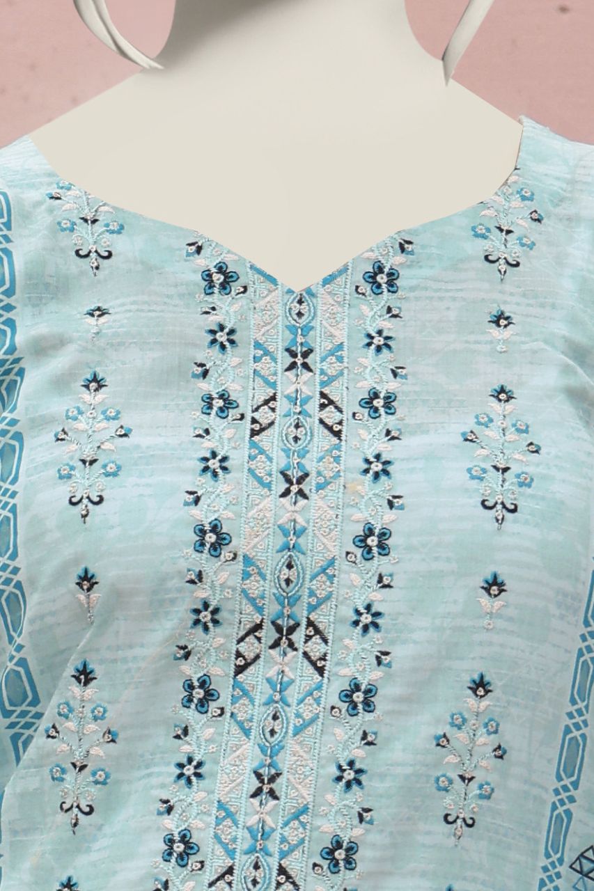 Almeerah Emb With Cutwork Dupatta Lawn 3PC