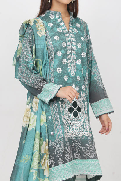 Ronaq By Anaya Noor Embroidered 3PC
