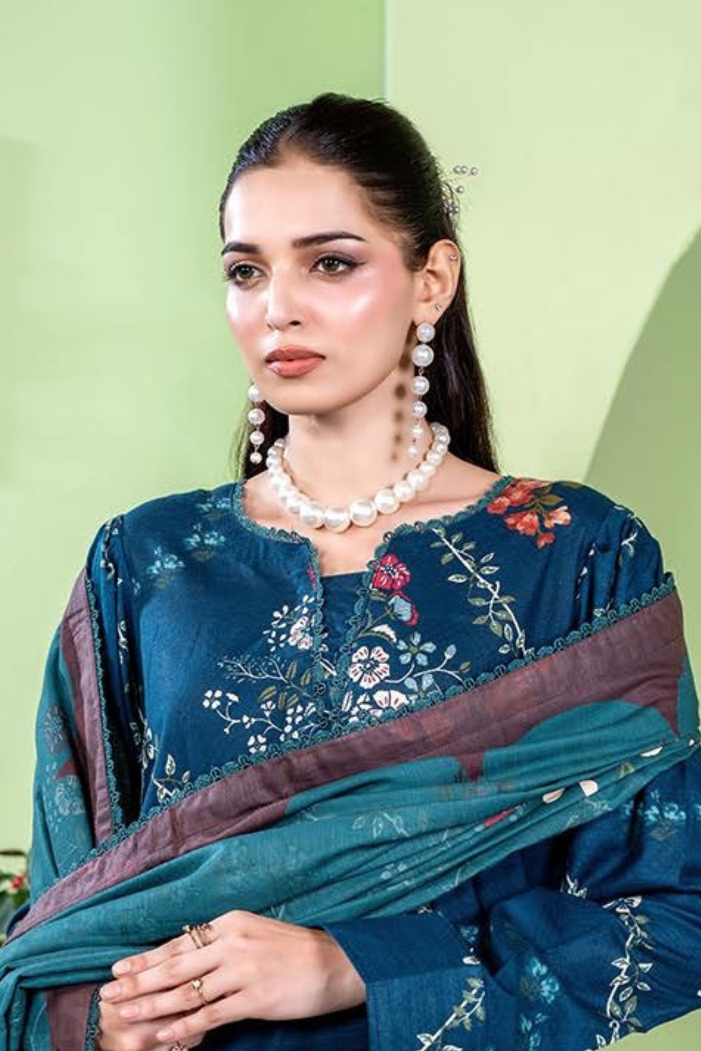 Zesh Coco AirJet Printed Khaddar 3PC
