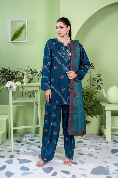 Zesh Coco AirJet Printed Khaddar 3PC