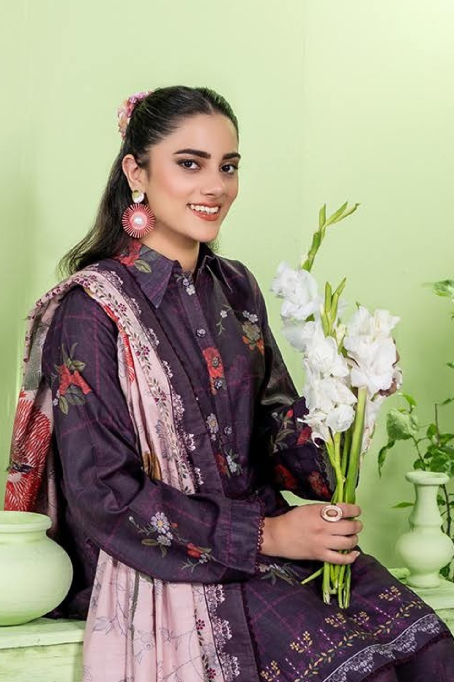 Zesh Coco AirJet Printed Khaddar 3PC