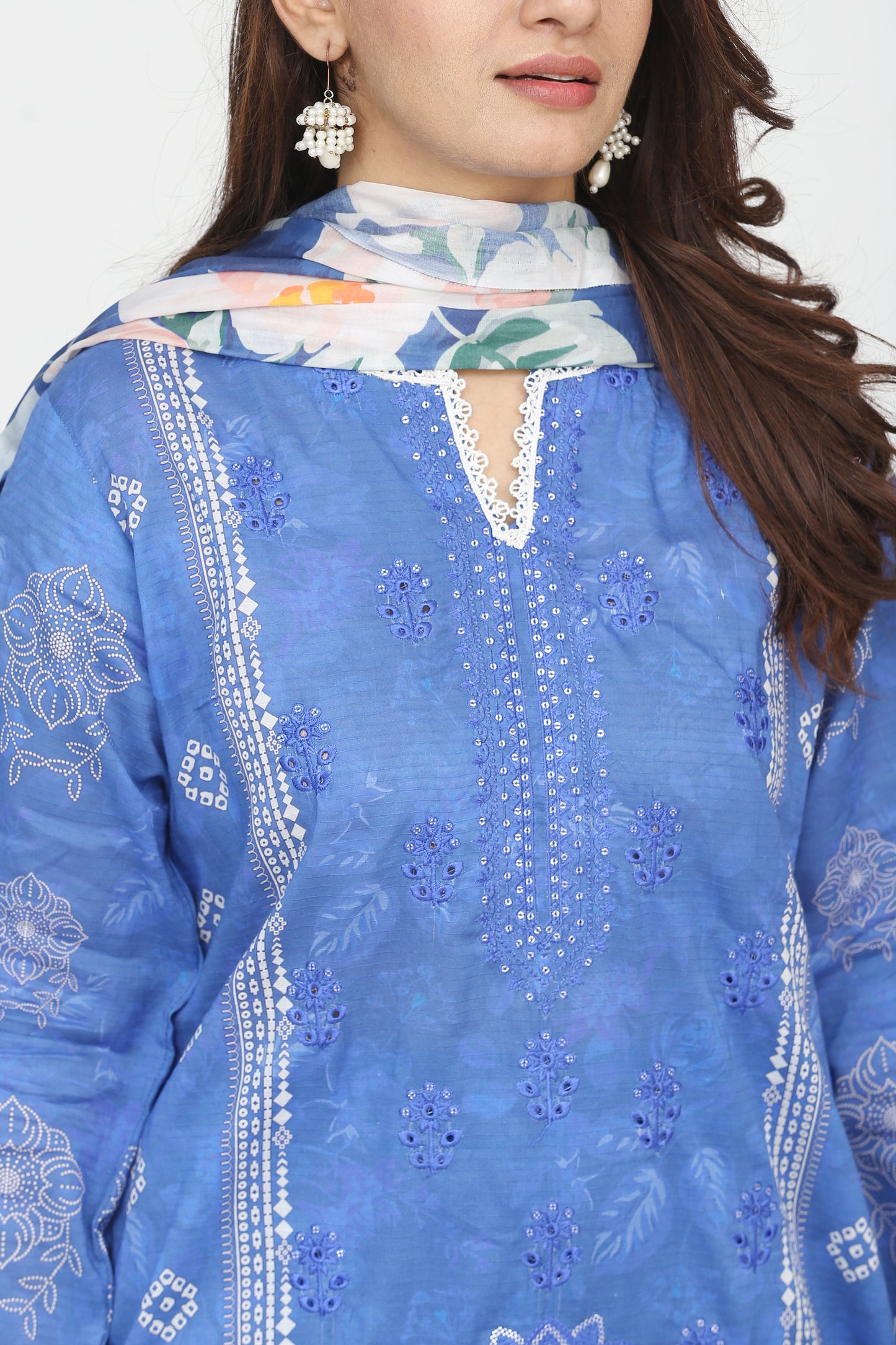 Ronaq By Anaya Noor Embroidered 3PC