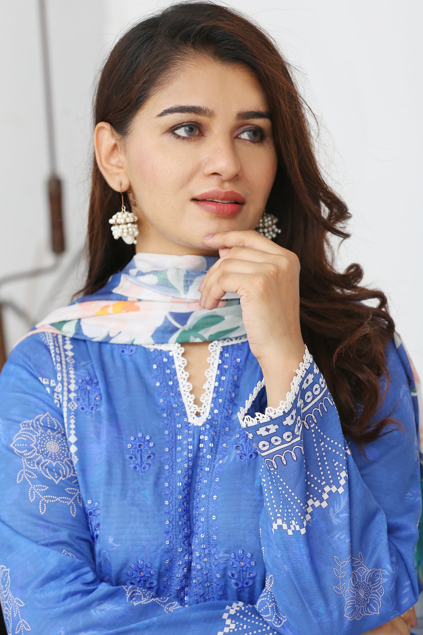 Ronaq By Anaya Noor Embroidered 3PC