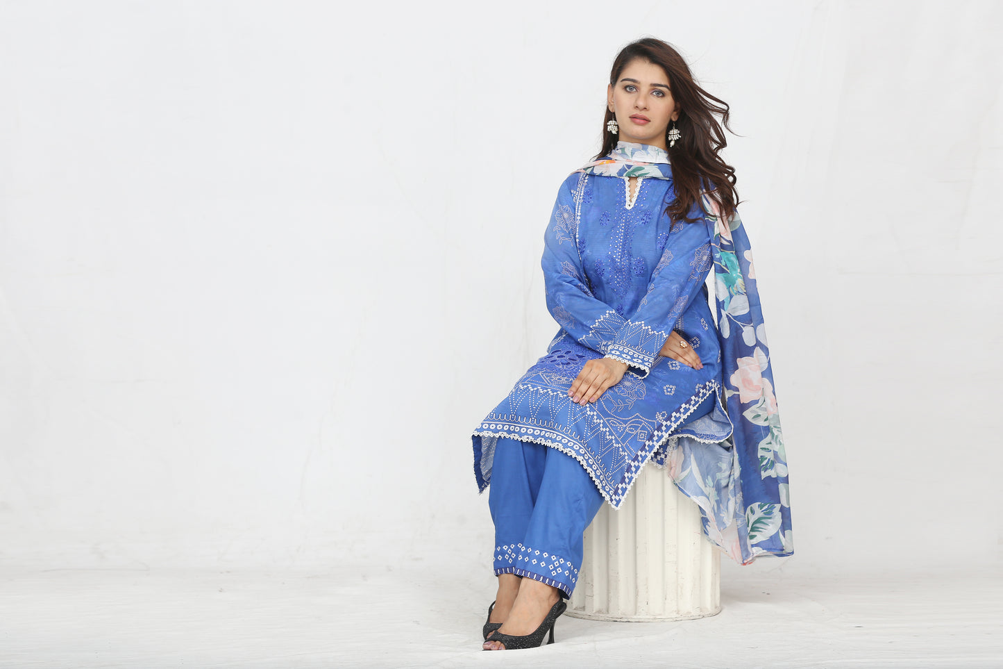 Ronaq By Anaya Noor Embroidered 3PC