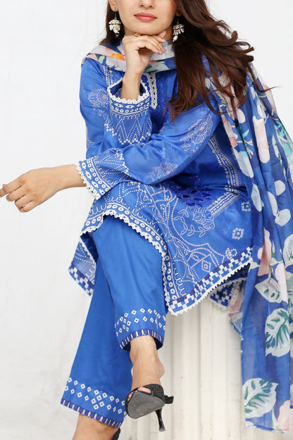 Ronaq By Anaya Noor Embroidered 3PC