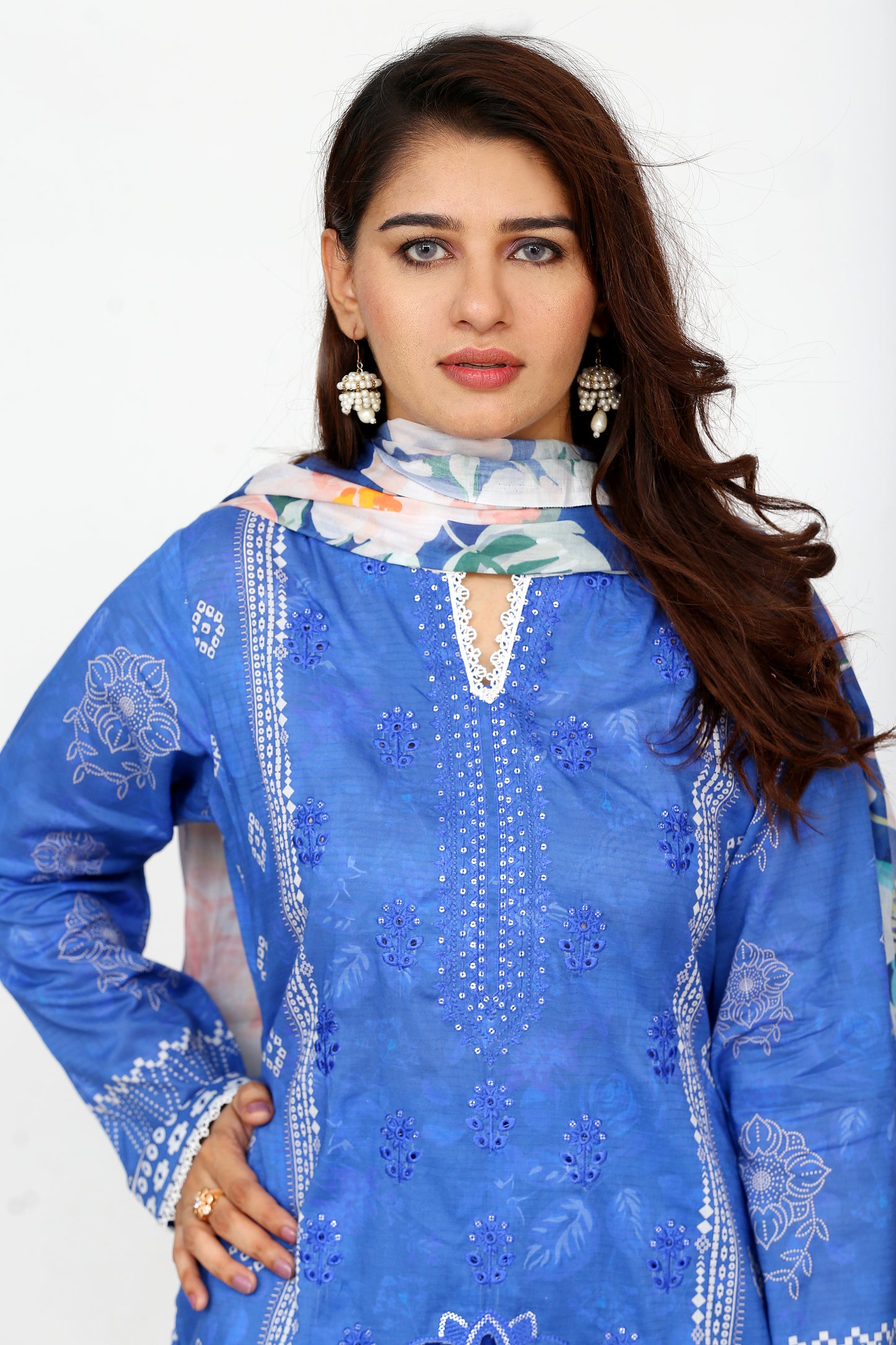 Ronaq By Anaya Noor Embroidered 3PC