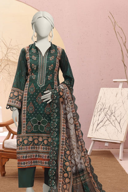 Almeerah Emb With Cutwork Dupatta Lawn 3PC