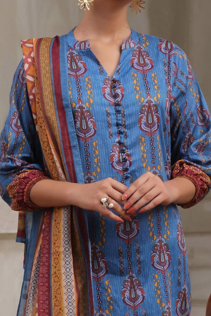 Aanchal Digital Printed Lawn 3PC