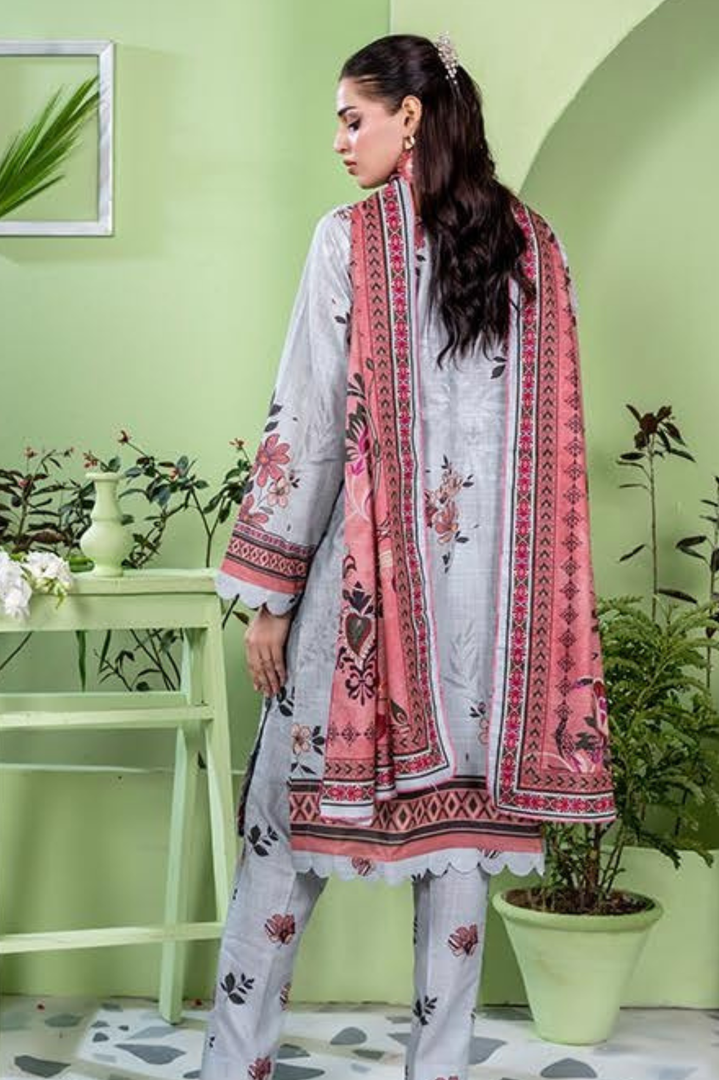 Zesh Coco AirJet Printed Khaddar 3PC