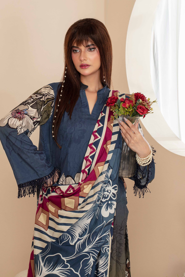 Feroza Digital Printed Linen 3PC