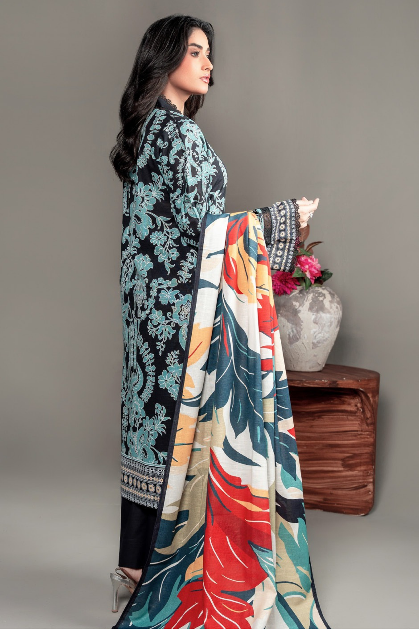 Abrish Exclusive Morroco Khaddar 3PC