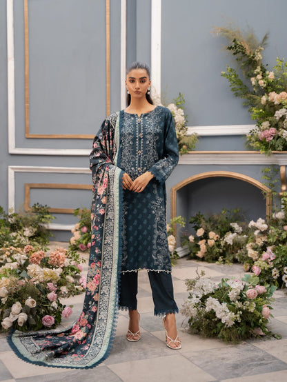 Mausummery Digital Printed Linen 3PC