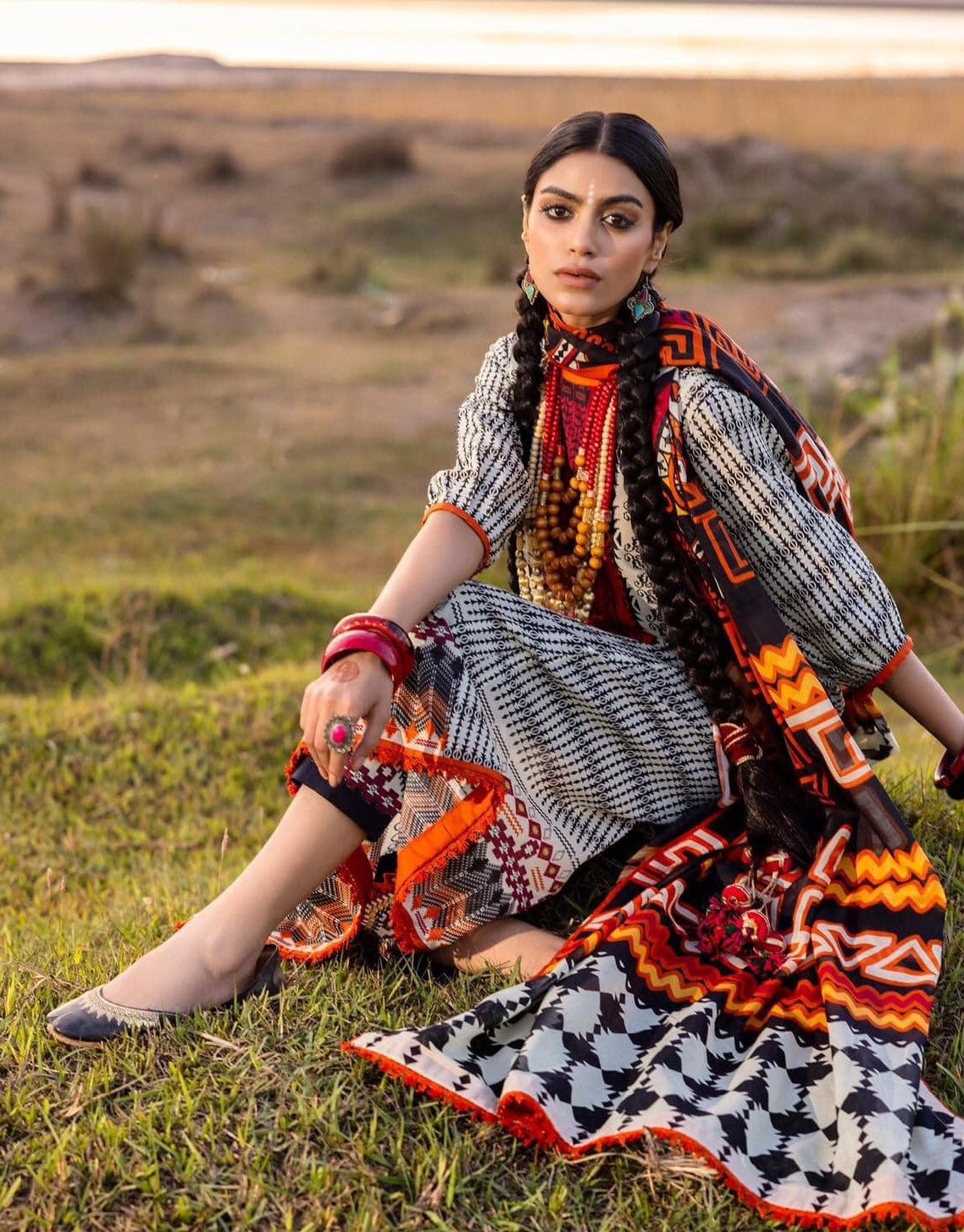 Gul Ahmed Digital Printed Khaddar 3PC