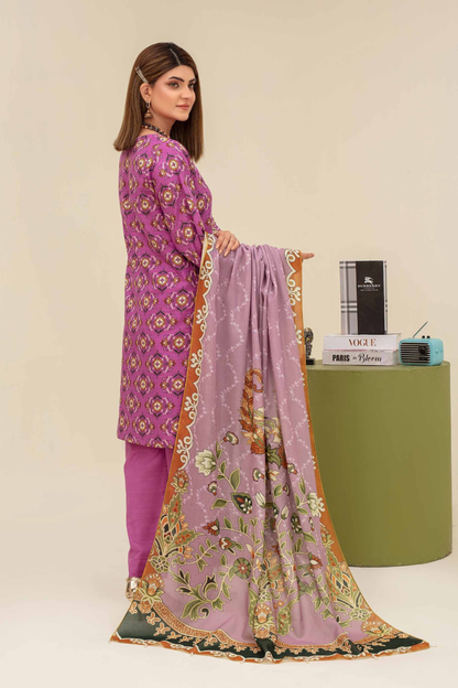 Mehar By Fiza Noor Printed Khaddar 3PC