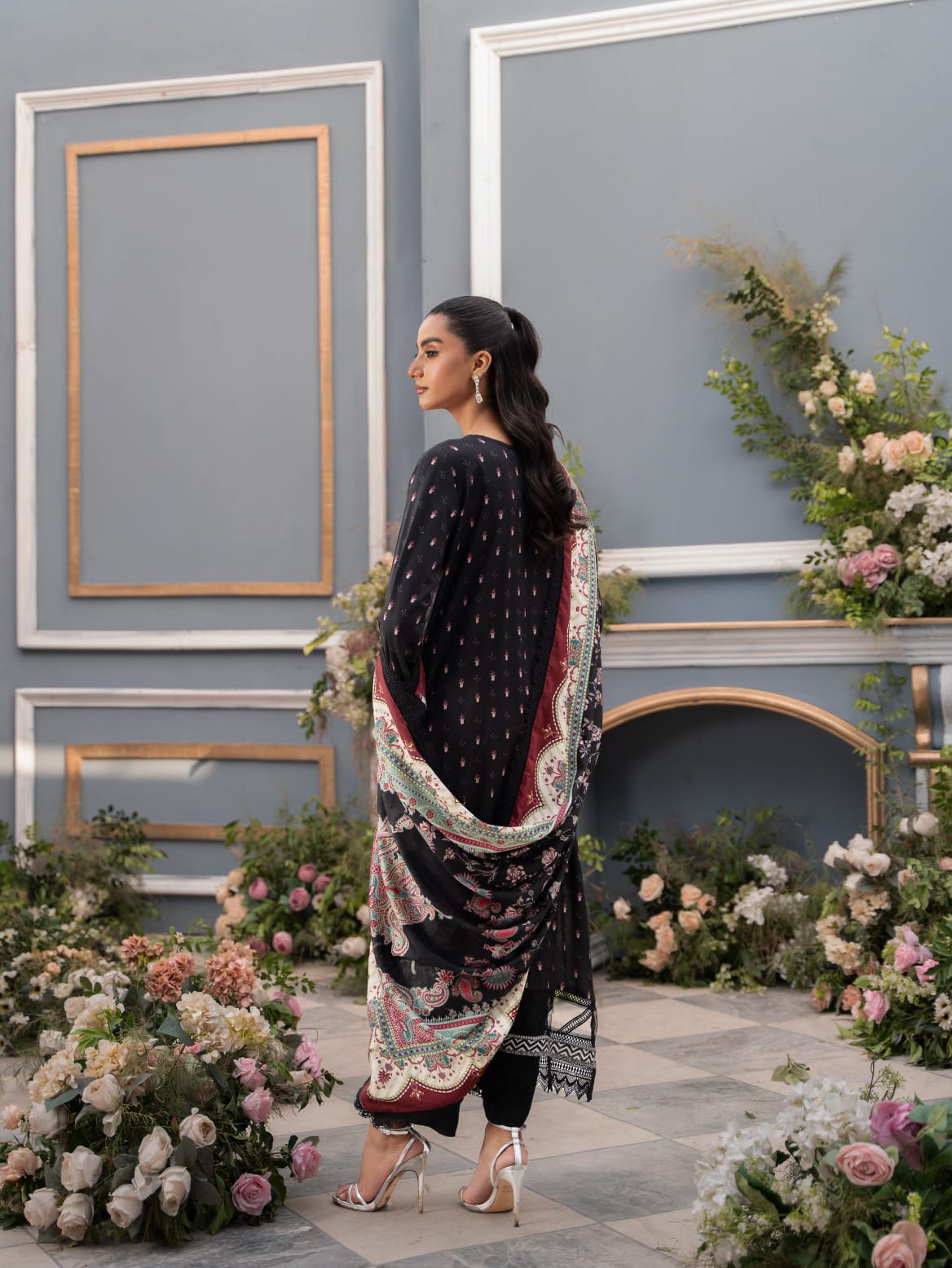 Mausummery Digital Printed Linen 3PC