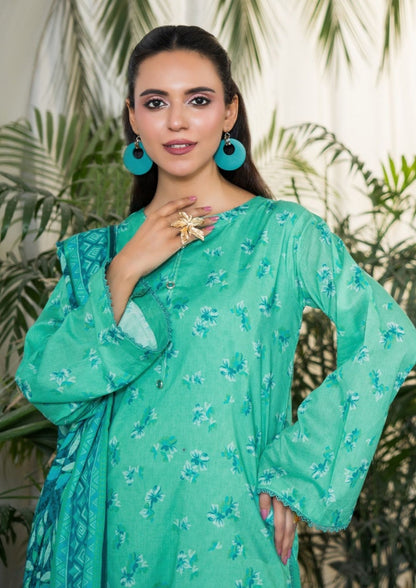 Dabiha Printed Lawn 3PC