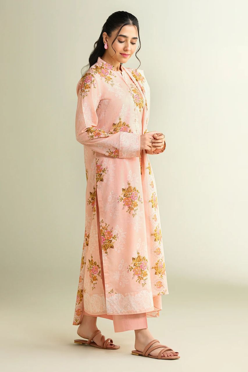 Kayseria Digital Printed Cambric Cotton 3PC