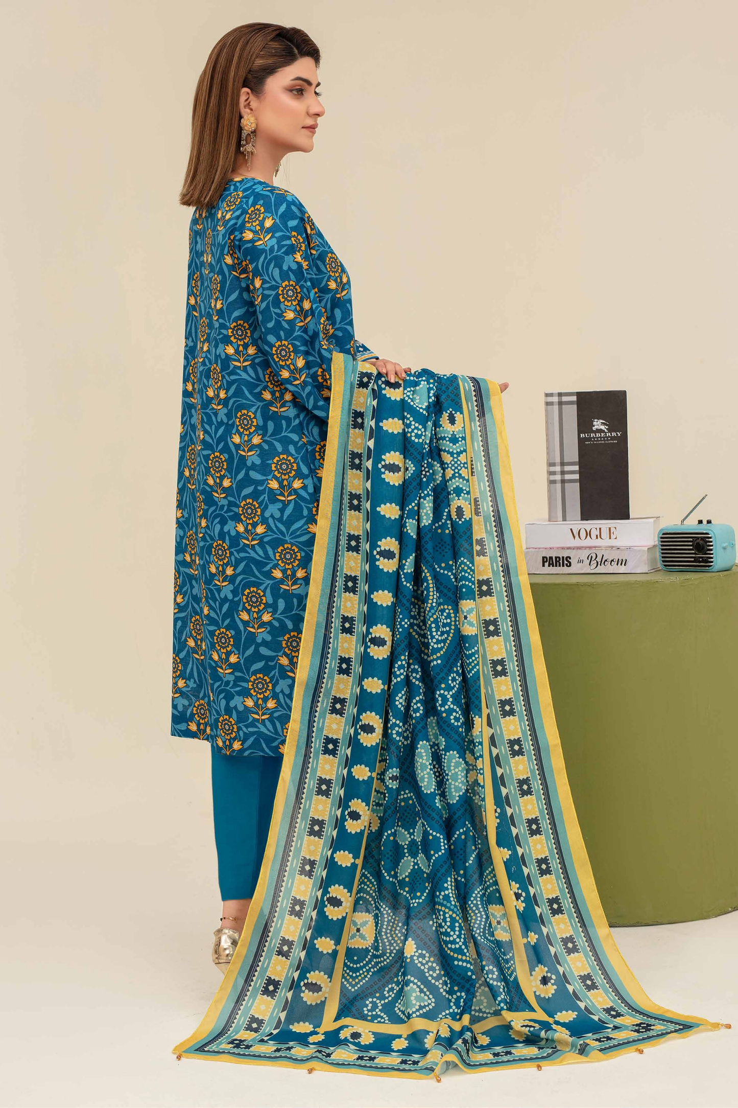 Mehar By Fiza Noor Printed Khaddar 3PC