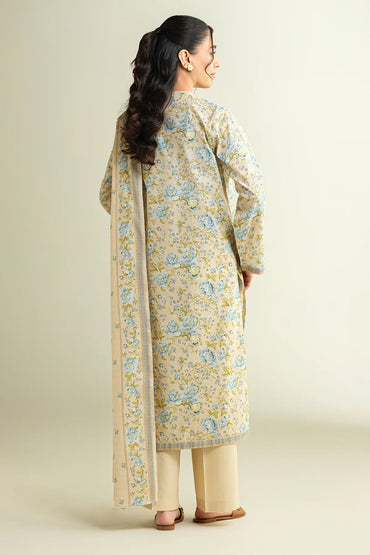 Kayseria Digital Printed Cambric Cotton 3PC