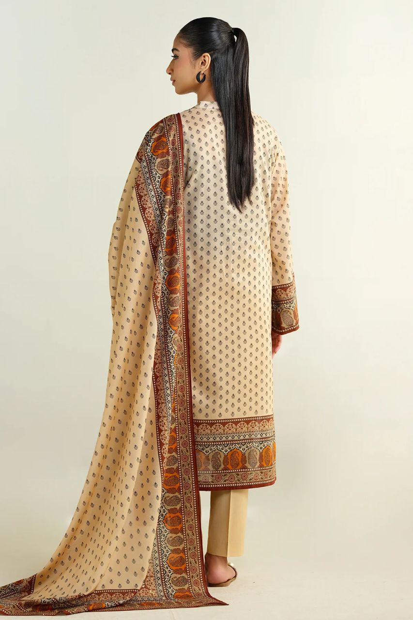 Kayseria Digital Printed Cambric Cotton 3PC