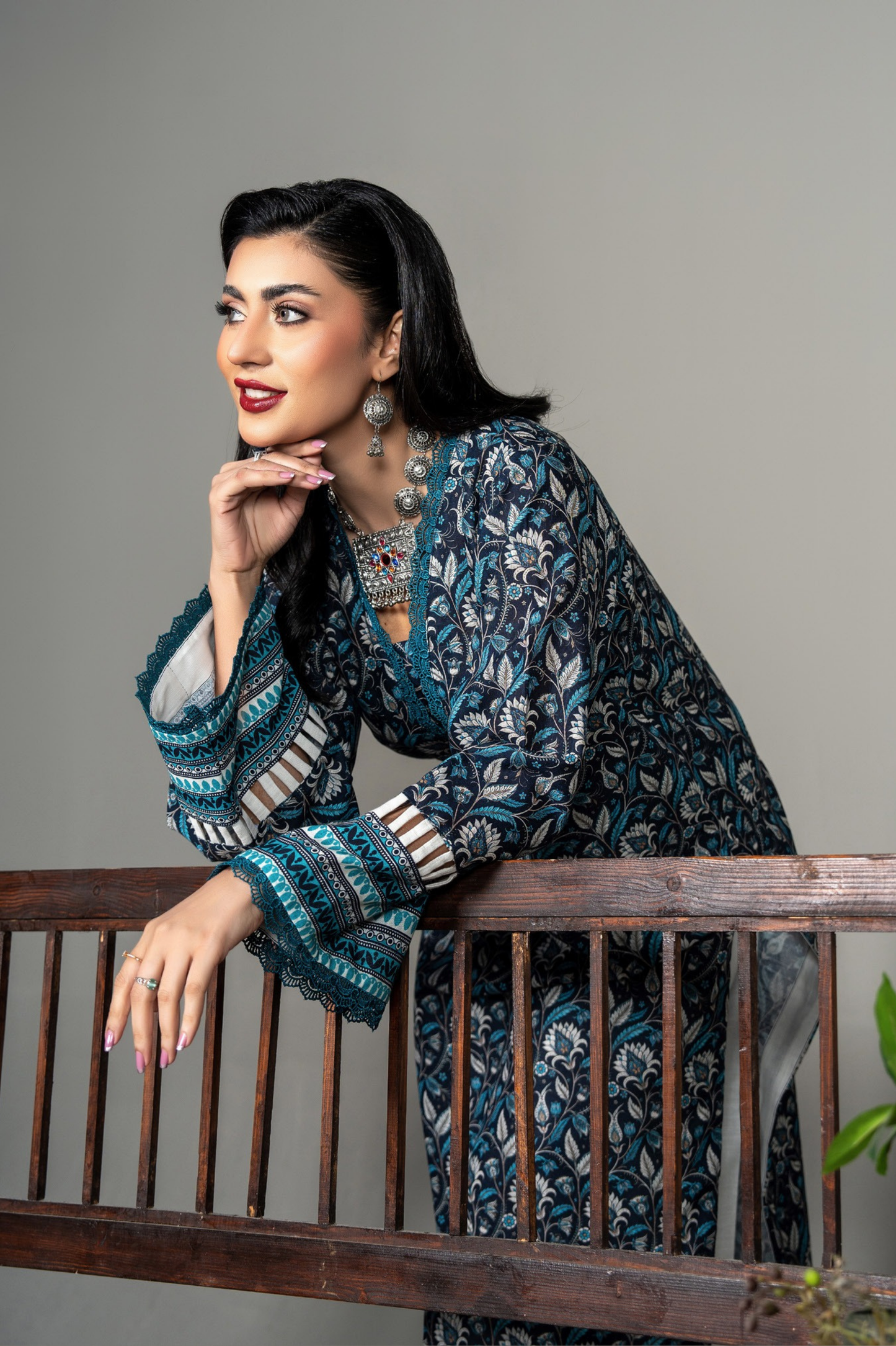 Abrish Exclusive Morroco Khaddar 3PC
