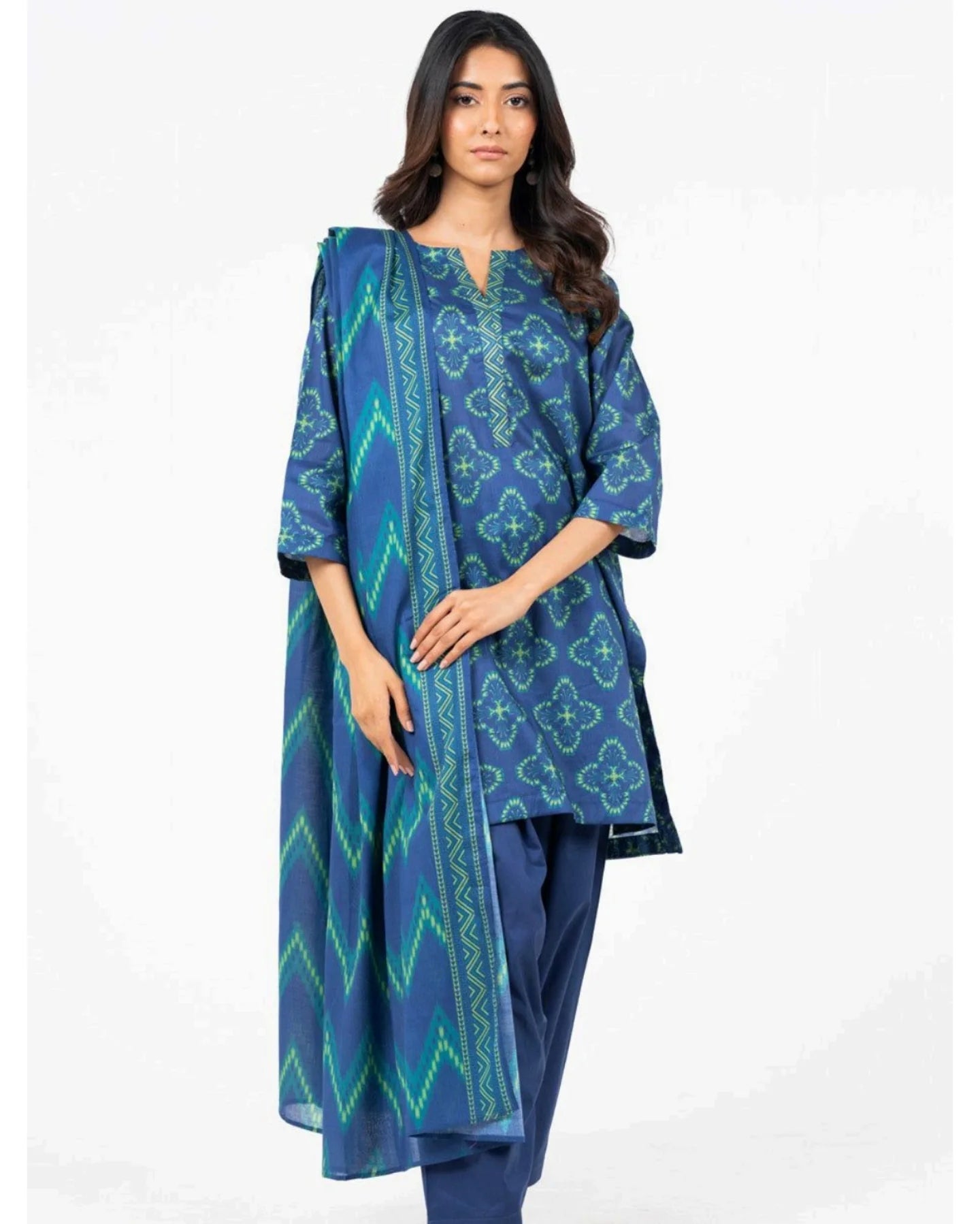 Alkaram Digital Printed Khaddar 3PC