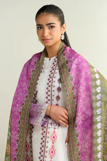 Kayseria Digital Printed Cambric Cotton 3PC