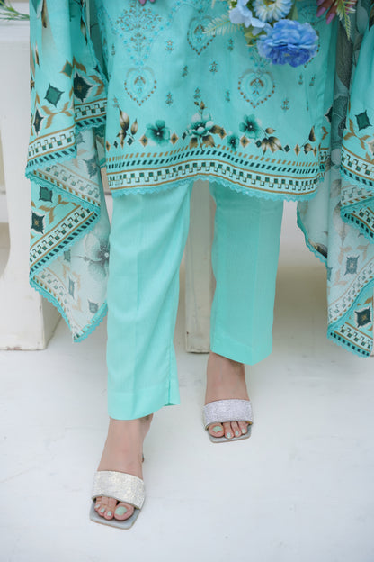 Cora By Anaya Noor Emb Karandi 3-PC