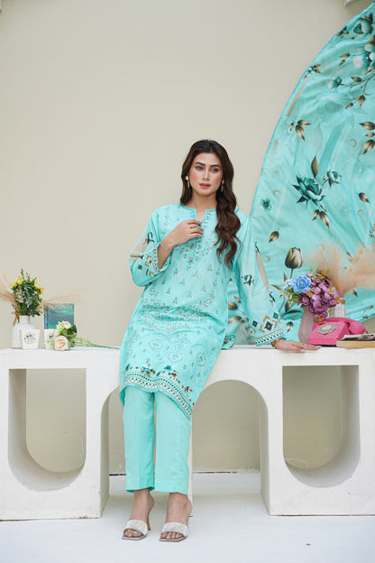 Cora By Anaya Noor Emb Karandi 3-PC