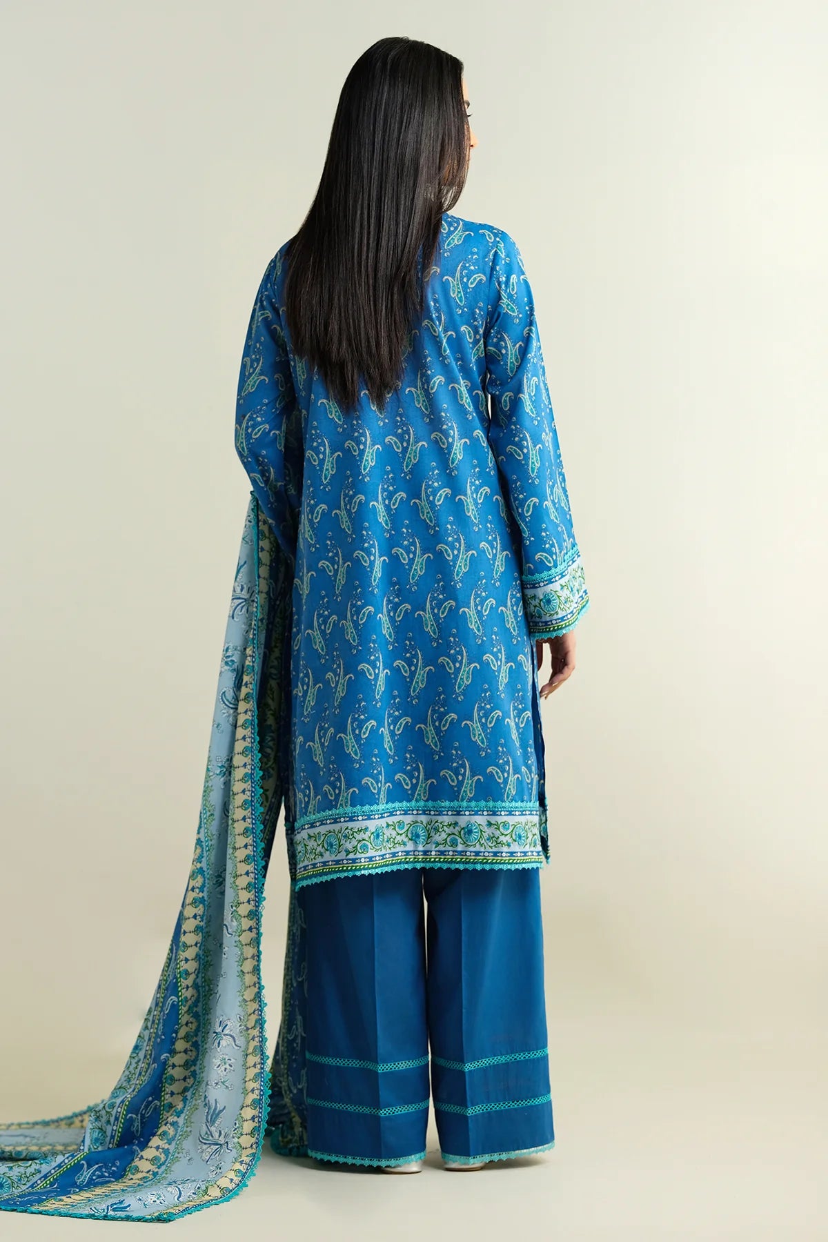 Kayseria Digital Printed Cambric Cotton 3PC