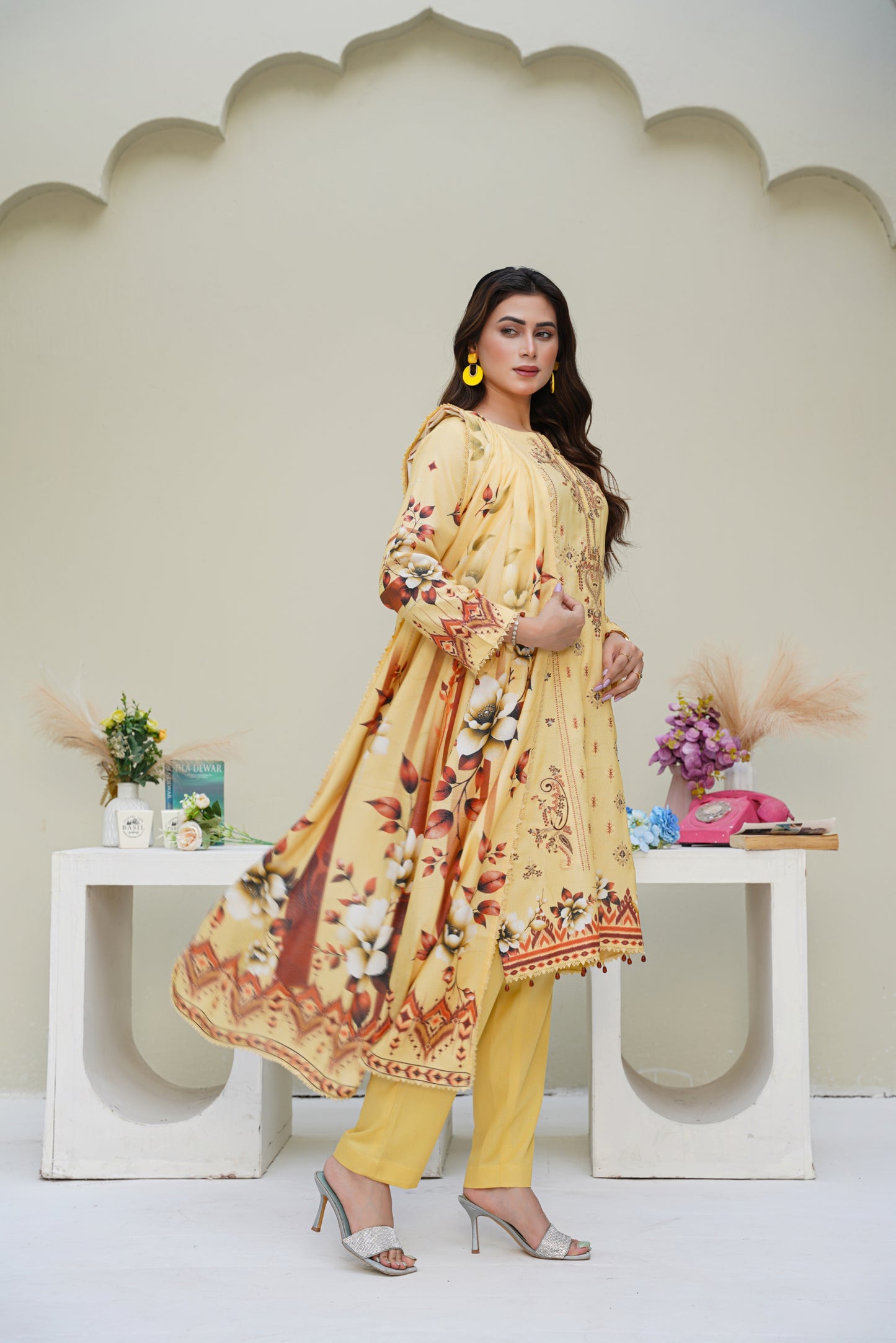 Cora By Anaya Noor Emb Karandi 3-PC