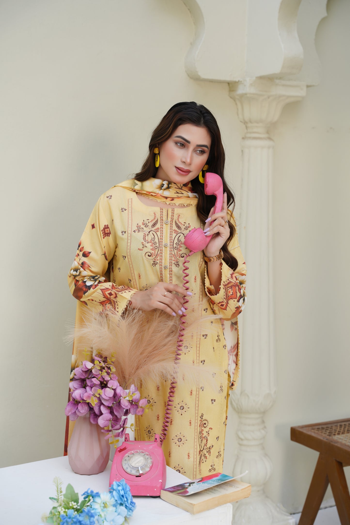 Cora By Anaya Noor Emb Karandi 3-PC