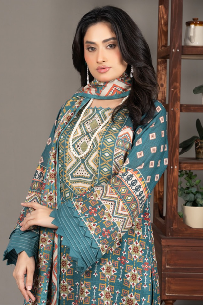 Abrish Exclusive Morroco Khaddar 3PC