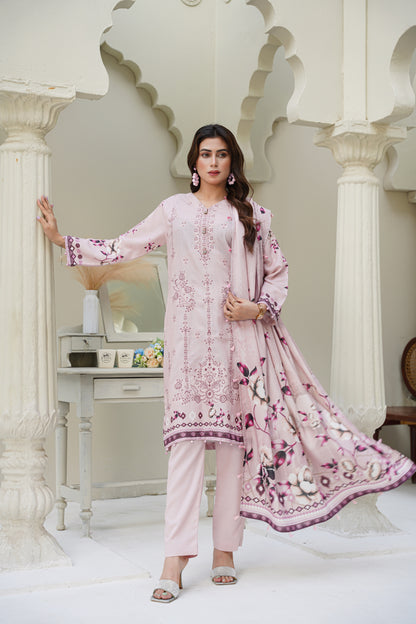 Cora By Anaya Noor Emb Karandi 3-PC